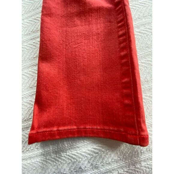 SANCTUARY DENIM SIZE 24/00 Connector Kick Copped Jean in Pomegranate - Picture 2 of 9